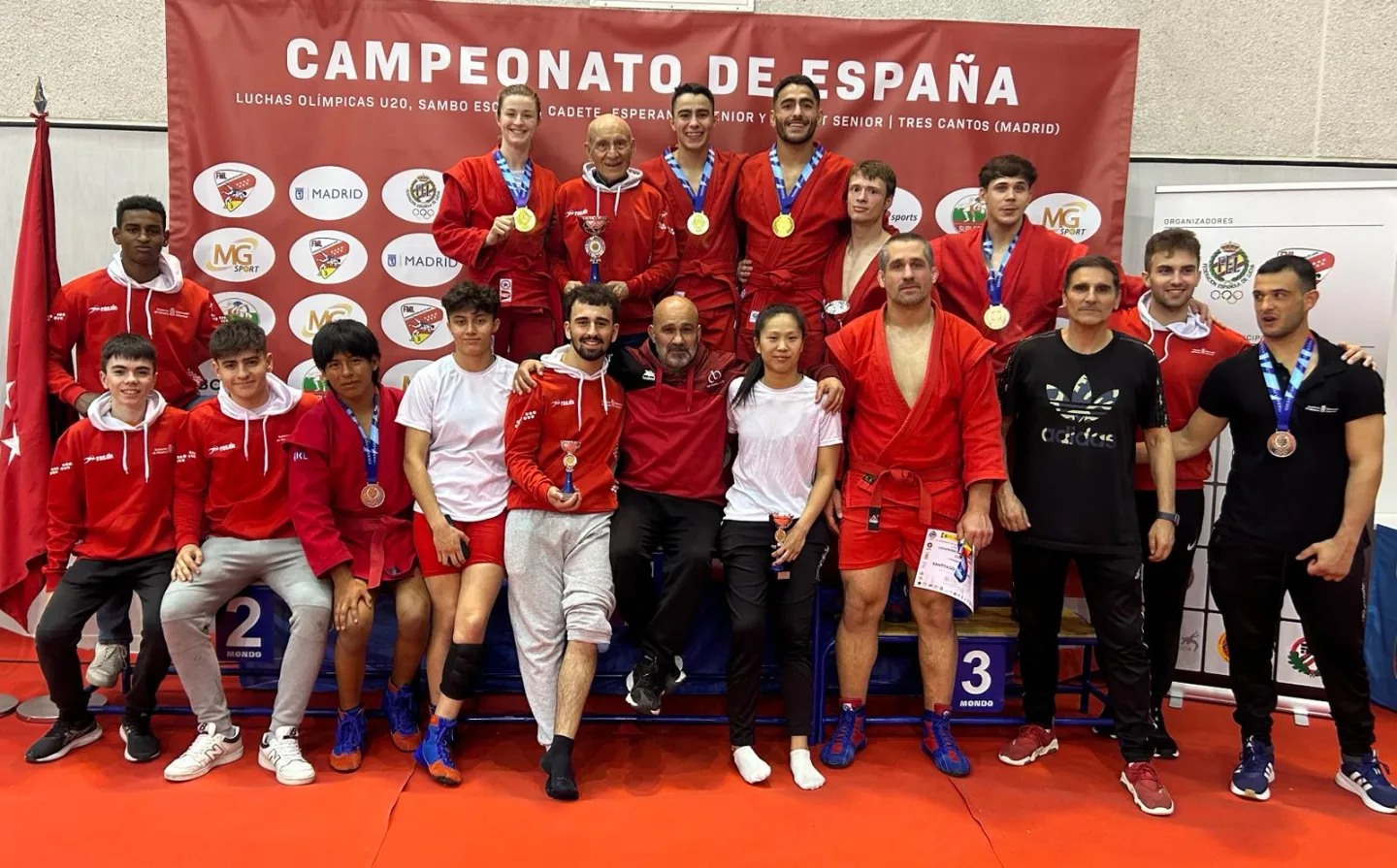 Resultados Campeonatos de Espa&ntilde;a cadete, j&uacute;nior y s&eacute;nior de Sambo